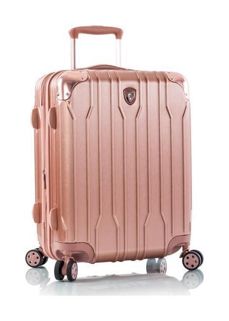 Heys Xtrak S Rose Gold kufr + kosmetická taštička zdarma