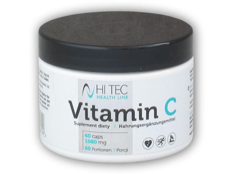 Levně Hi Tec Nutrition Health Line Vitamín C 1080mg 60 kapslí