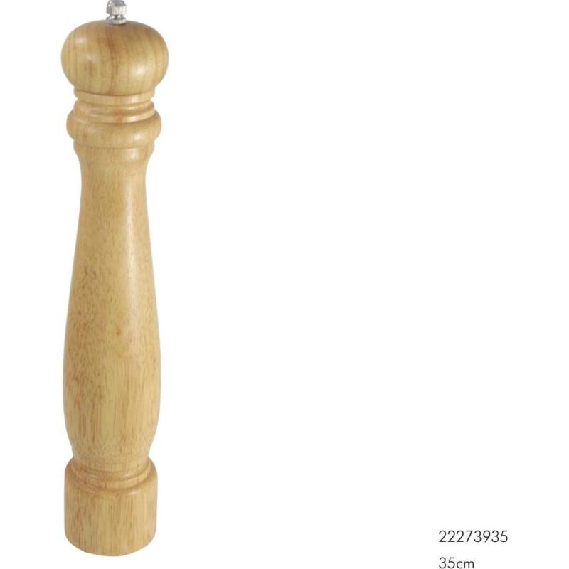 Hit Mlýnek na sůl / pepř dřevěný 35cm