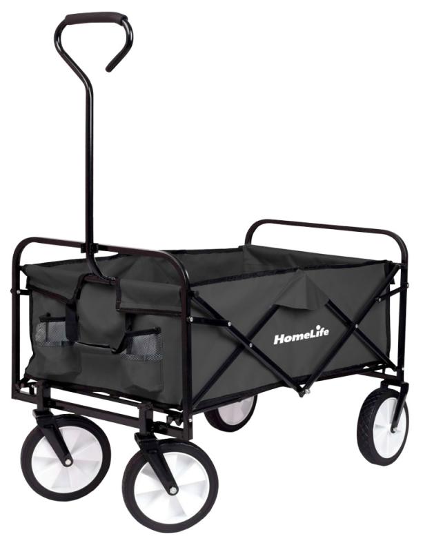 HomeLife Skladací prepravný vozík, nosnosť 80 kg SV5260