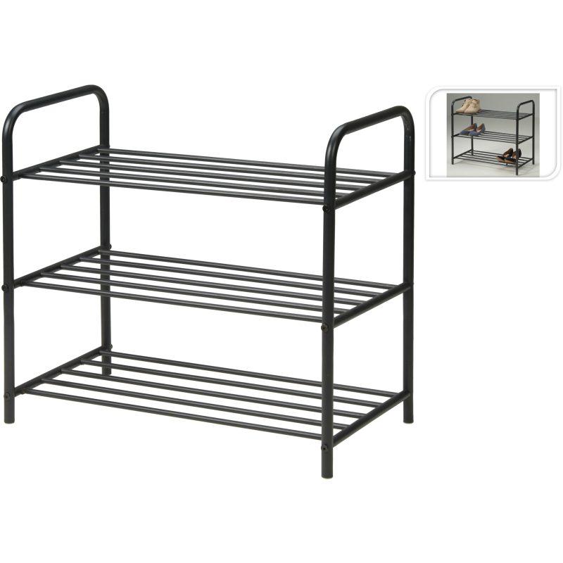 Homestyling Botník 3 police 58x66 cm