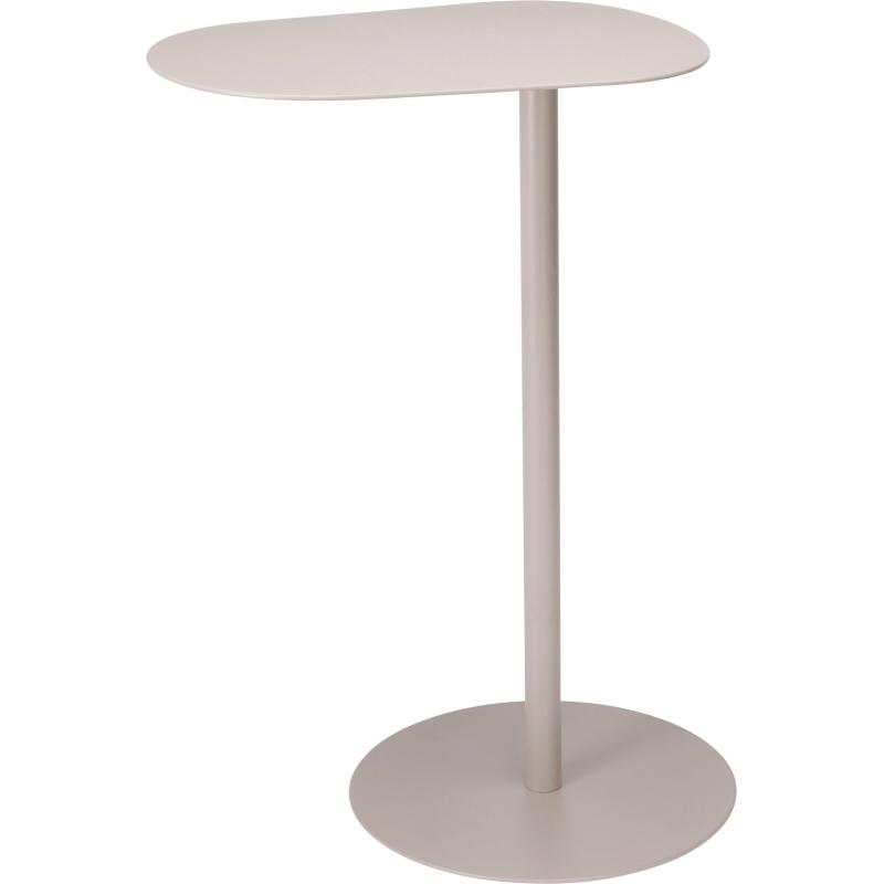 Homestyling Odkládací stolek oválný 35 x 53 cm béžová