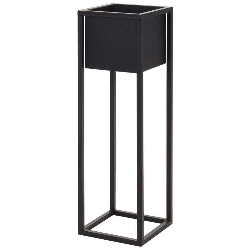 Homestyling Vysoký květináč s držákem 21 x 70 cm