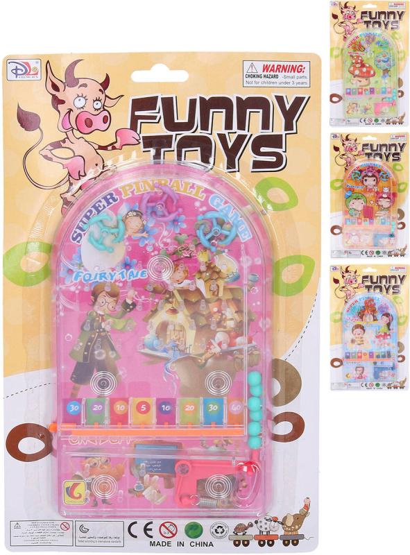 Hra kuličková Tivoli Pinball 4 druhy (společenská hra)