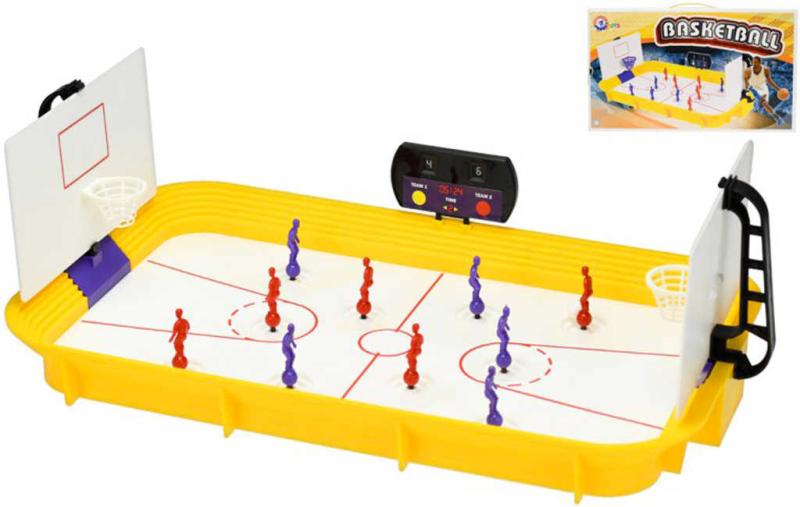 Hra stolní basketbal 52,5x31cm košíková (společenská hra)