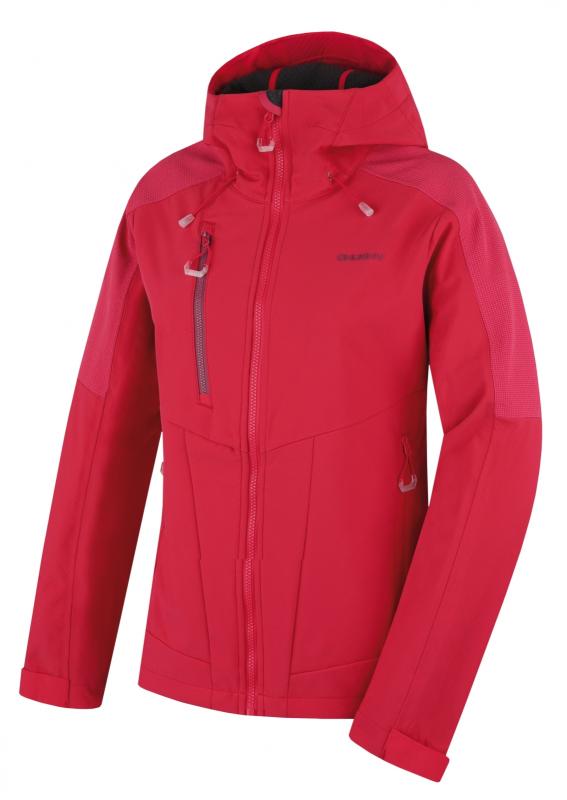 Husky Sevan L pink dámská softshell bunda
