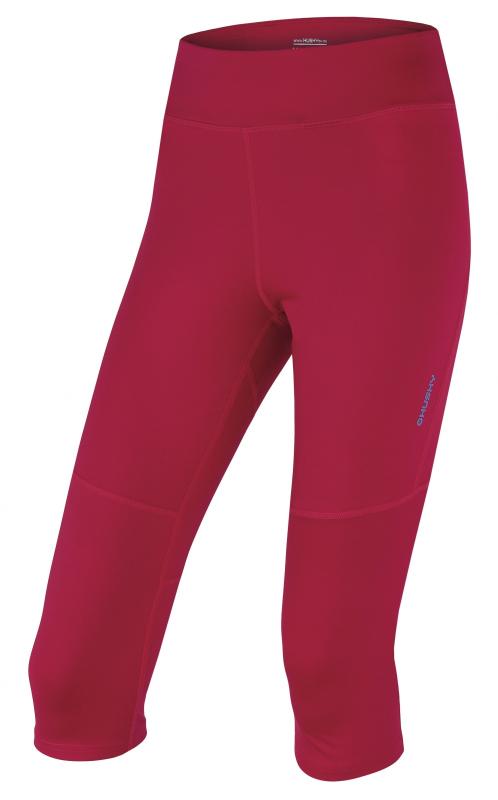 Husky Darby L magenta dámské sportovní 3/4 kalhoty