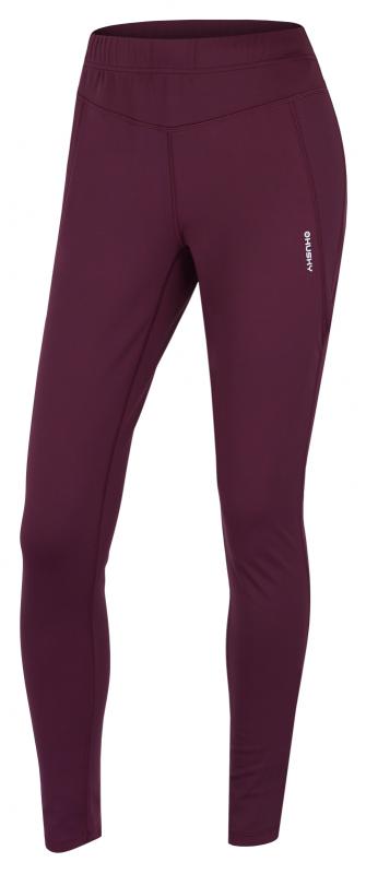 Husky Dixie L purple dámske termolegíny