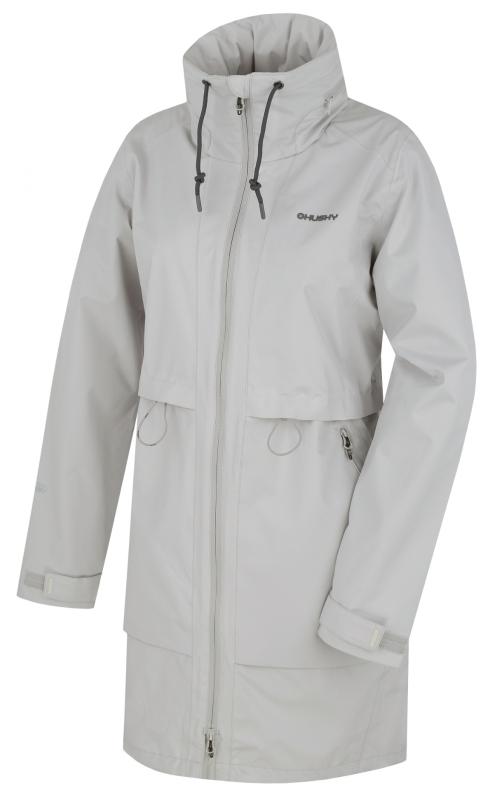 Husky Nevr L lt. grey dámský hardshell kabát