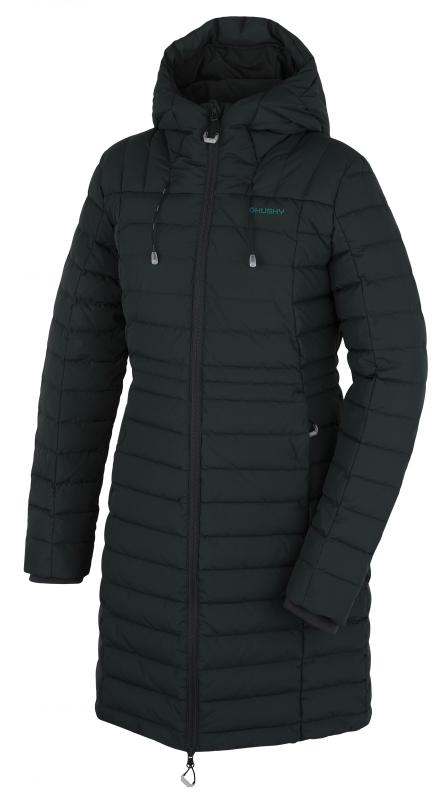 Husky Daili L dark green dámsky páperový kabát