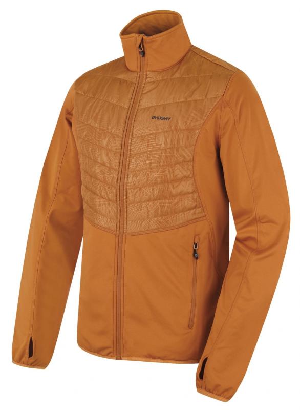 Husky Airy M mustard pánská mikina
