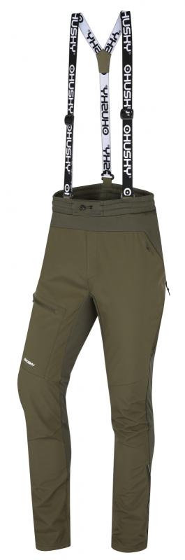 Husky Kixees M dark khaki pánske outdoor nohavice