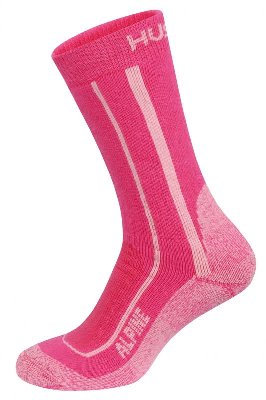 Husky Alpine pink ponožky