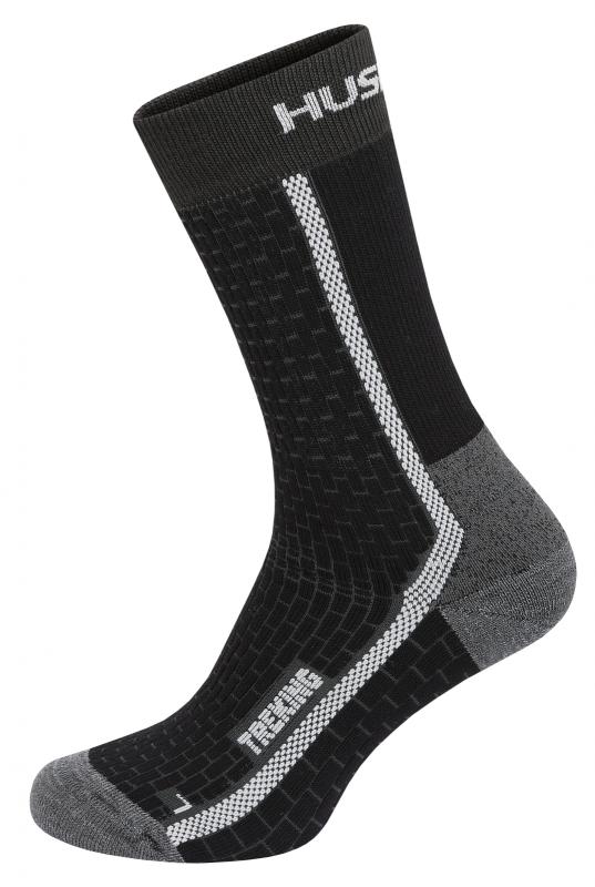 Husky Treking black/grey ponožky