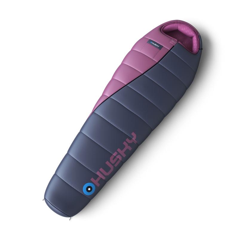 Husky Ladies Motion blue/pink syntetický zimný dámsky spacák