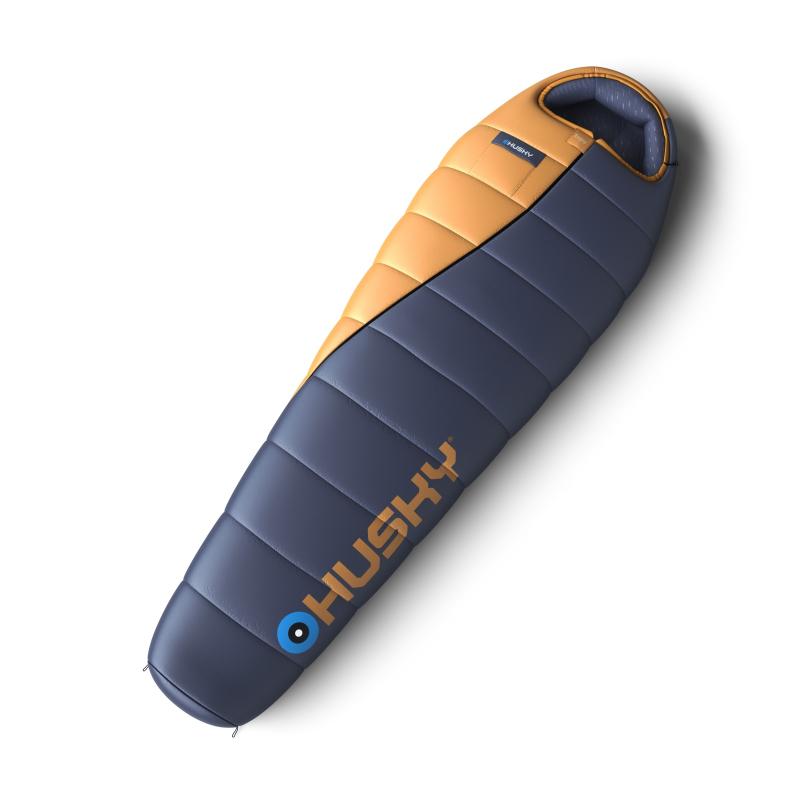 Husky Enjoy plus blue/orange syntetický zimný spacák