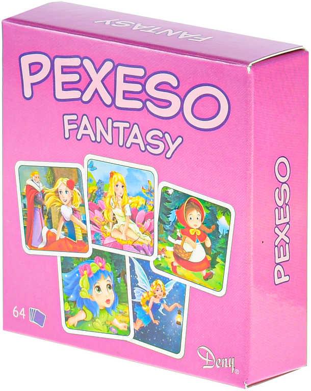 Hydrodata HRA Pexeso Pohádky fantasy 64 kartiček (společenská hra)