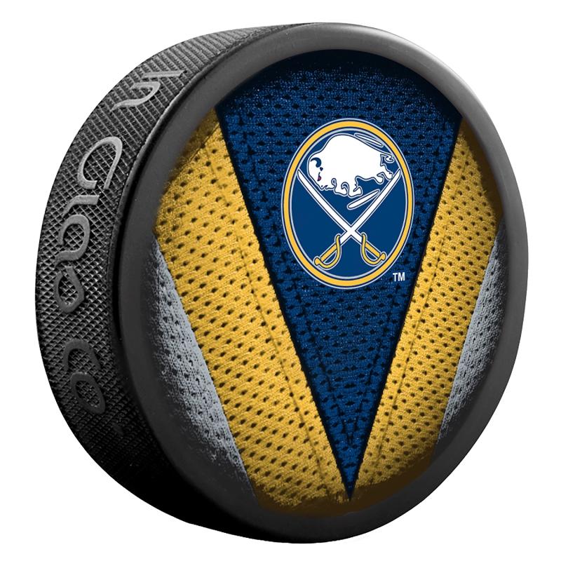 InGlasCo Fanúšikovský puk NHL Stitch Blister (1ks)