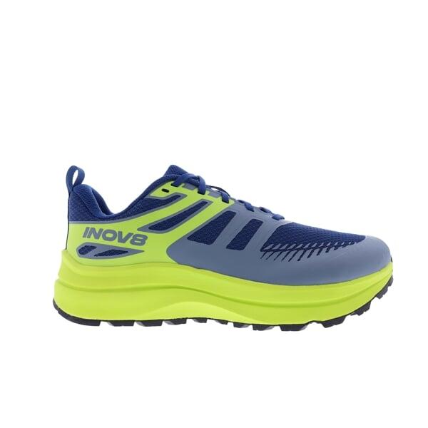 Inov-8 TRAILFLY MAX M (wide) blue/lime/black - modrá bežecká obuv