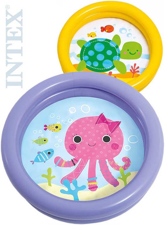 Intex Baby bazének nafukovací 61x15cm brouzdaliště se zvířátkem 2 druhy 59409
