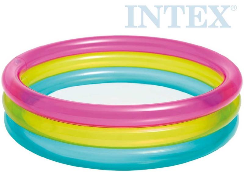 Intex Bazének dětský kulatý 86x25cm nafukovací brouzdaliště 57104