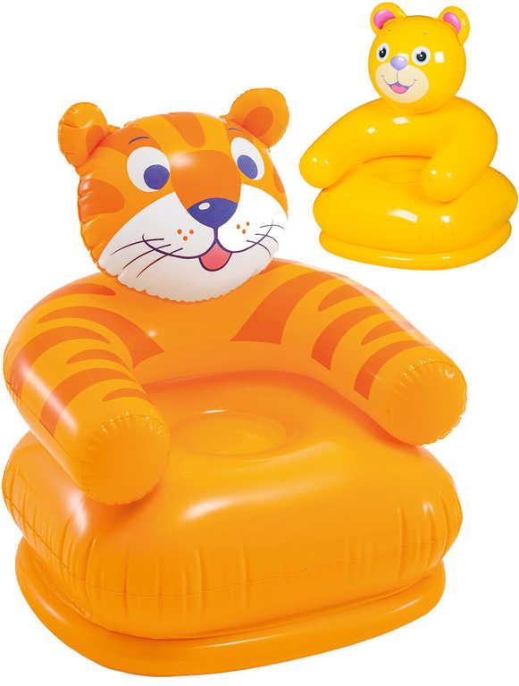 Intex Křeslo nafukovací sedačka ZVÍŘÁTKO 65x64x74cm 2 druhy 68556