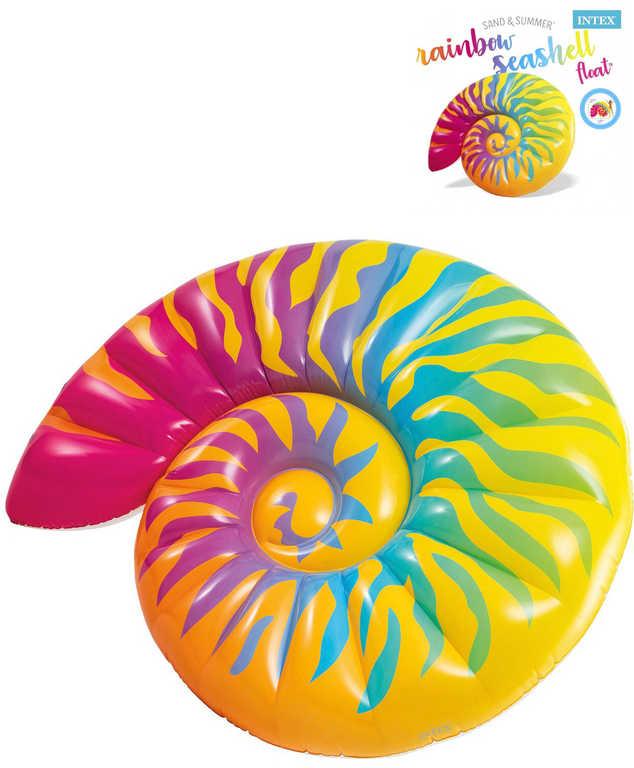 Intex Lehátko nafukovací mušle 157x127cm matrace na vodu 58791
