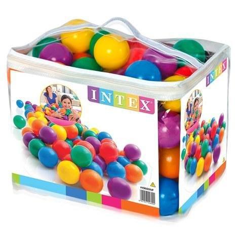 Intex Míčky hrací 8cm 100ks 49600 mix barev