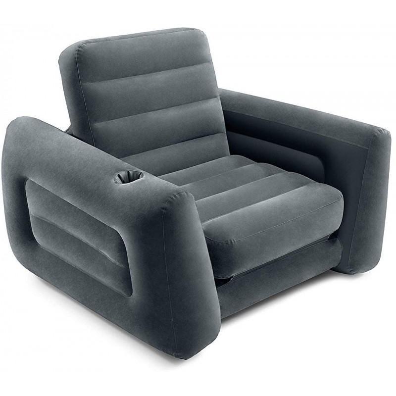 Intex Nafukovací rozkládací křeslo 224 cm x 117 cm x 66 cm