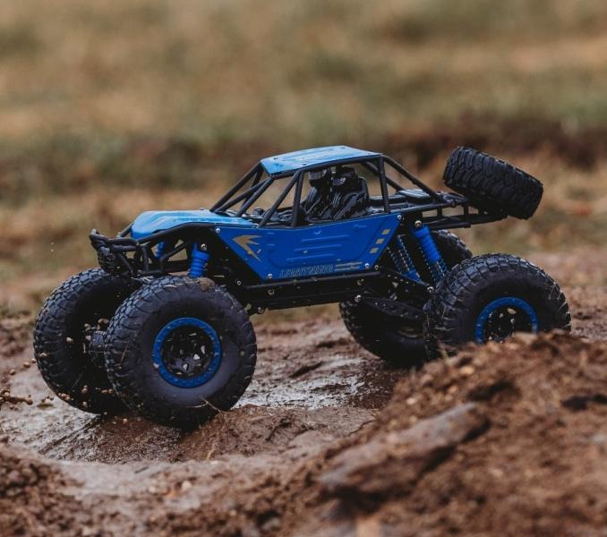 IQ models MZ-CLIMB-XXL metalová verzia s GRAVITI senzorom - modrá