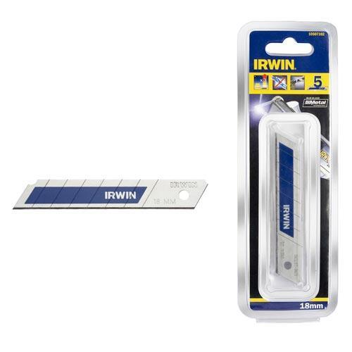 Irwin List odlamovací 18mm (5ks) BI-METAL "BLUE"