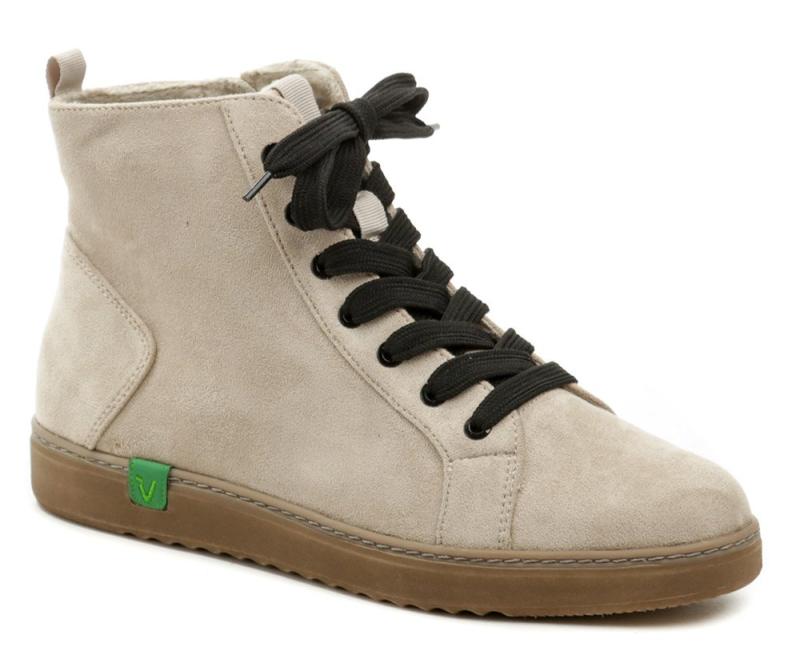 Jana 8-25280-29 taupe dámské nadměrné zimní boty