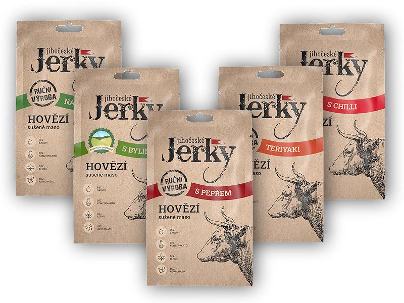 Levně Jihočeské Jerky Hovězí 20g - Natur