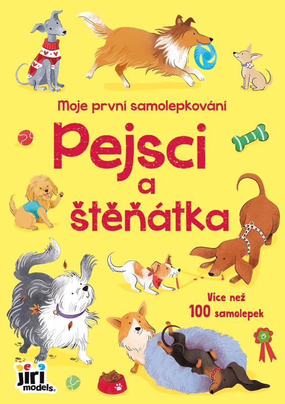 Jiri Models Moje první samolepkování 100+ Pejsci a štěňátka