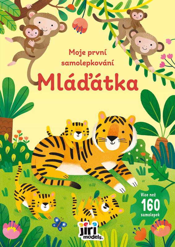 Jiri Models Moje první samolepkování 160+ Zvířátka mláďátka