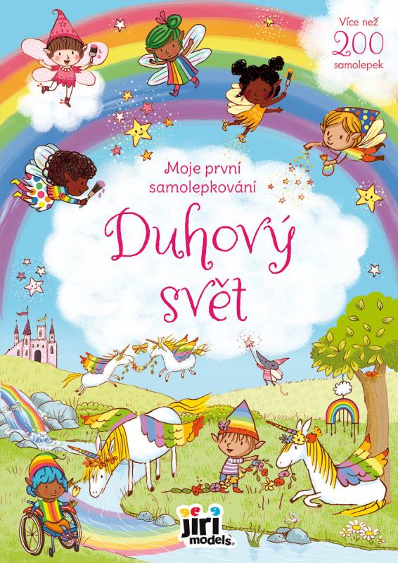 Jiri Models Moje první samolepkování 200+ Duhový svět