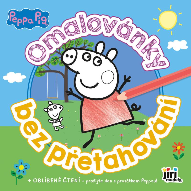 Jiri Models Omalovánky bez přetahování Peppa Pig