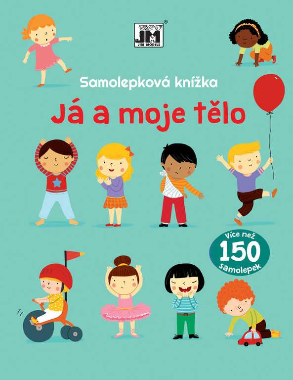 Jiri Models Samolepková knížka 150+ Já a moje tělo