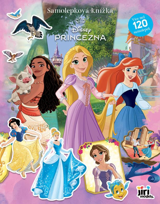 Jiri Models Samolepková knížka Disney Princess 120 samolepek