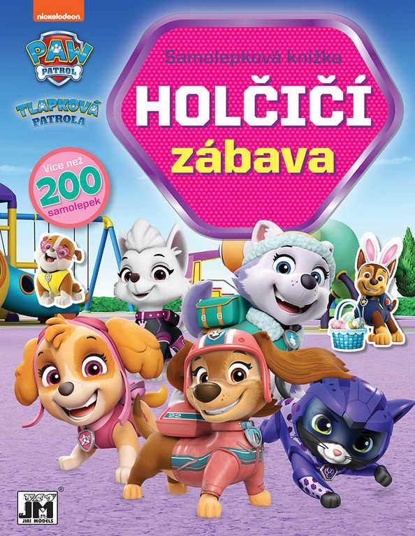 Jiri Models Samolepková knížka holčičí zábava Tlapková patrola
