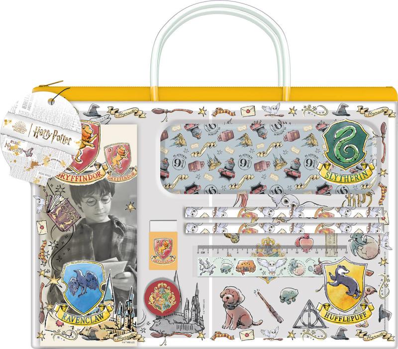 Jiri Models Zábavná taštička s penálem školní set Harry Potter