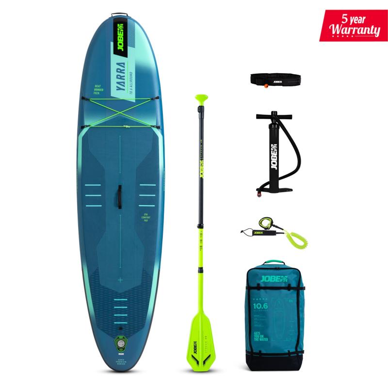 Jobe Aero Yarra SUP Board 10.6 Steel Blue paddleboard set + sleva 1500,- na příslušenství