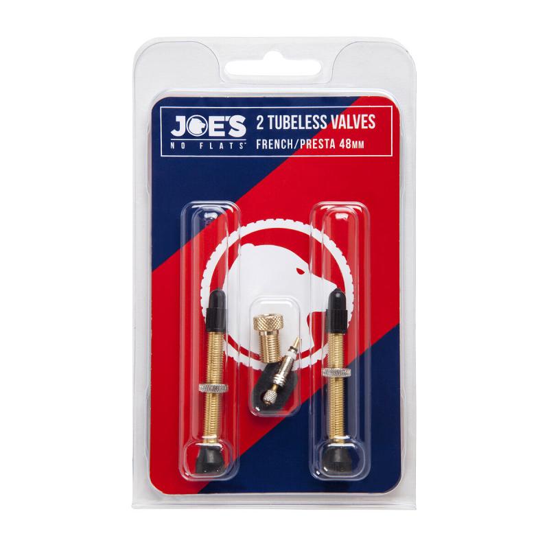 Joes Ventilky 2x Tubeless French/presta Ventily 48 Mm