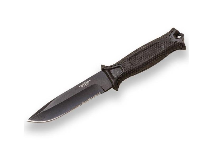 Levně Joker Military Rubber Handle 130 mm black