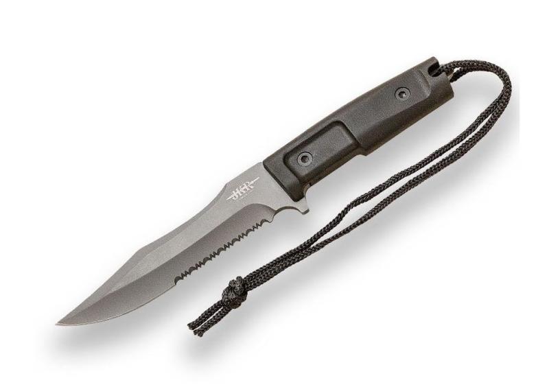 Joker nôž Survival Rubber Handle Titanium Coated Blade 160mm