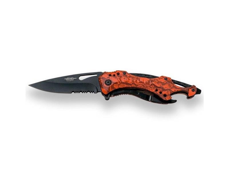 Joker záchranářský nůž Rescue Beast Aluminium Handle 85 mm orang