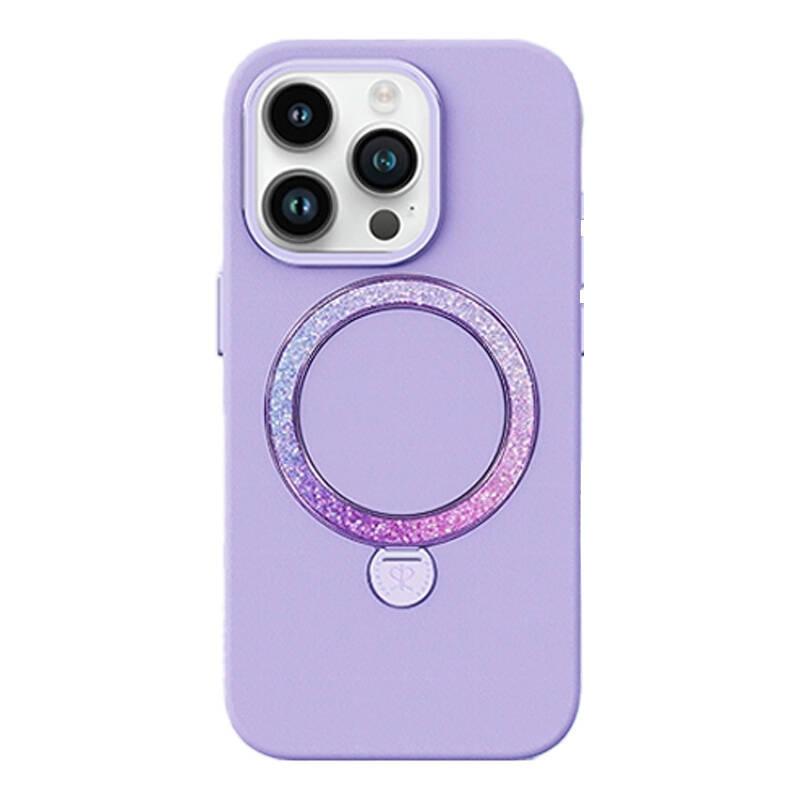 Joyroom Pouzdro na telefon Dancing Circle PN-15L2 Iphone 15 Pro (fialové) bez obalu