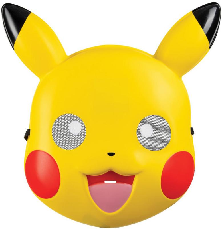 KARNEVAL Maska na obličej Pokémon Pikachu (karnevalový doplněk)