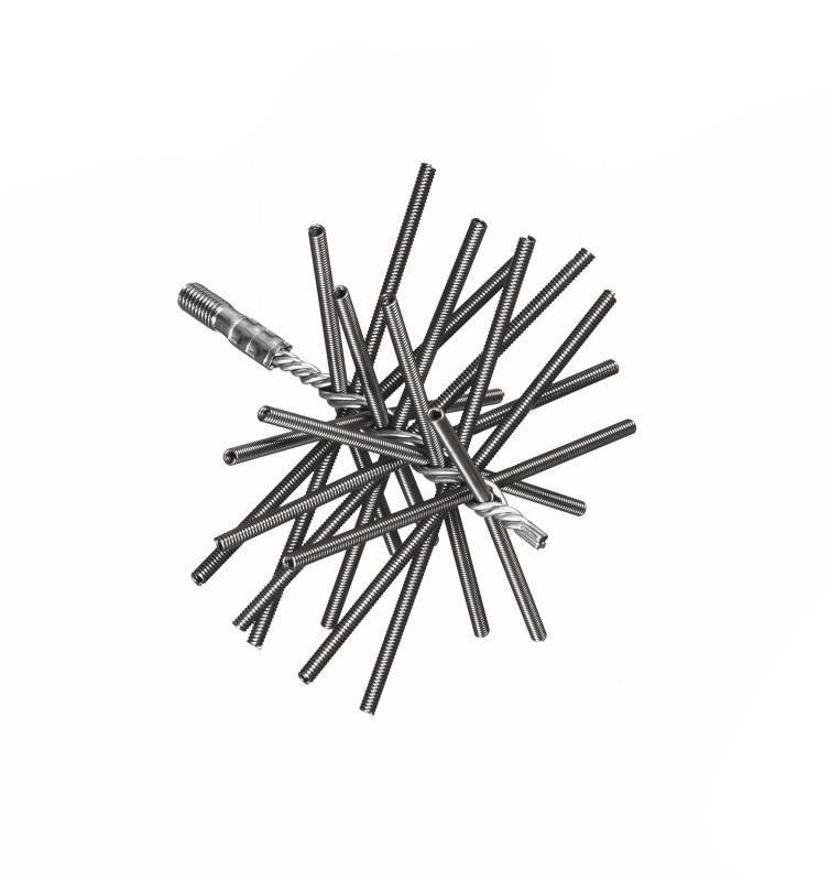 Kartáč komínový pružinový 180mm/M12, ocel