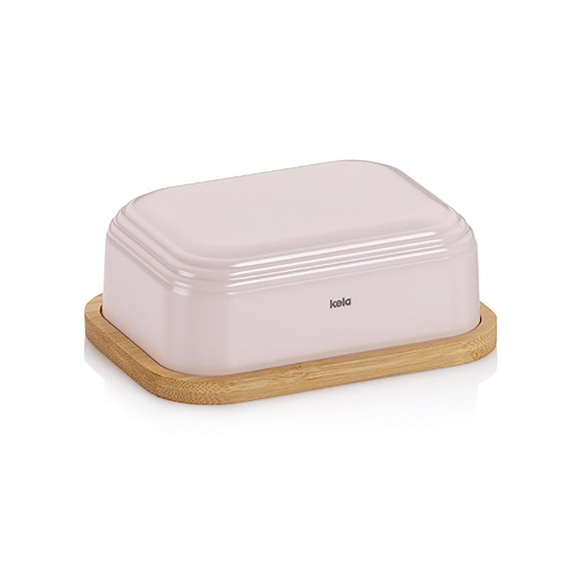 Kela Dóza na máslo Namur PS plast béžová 15,5x11,5x6,0cm
